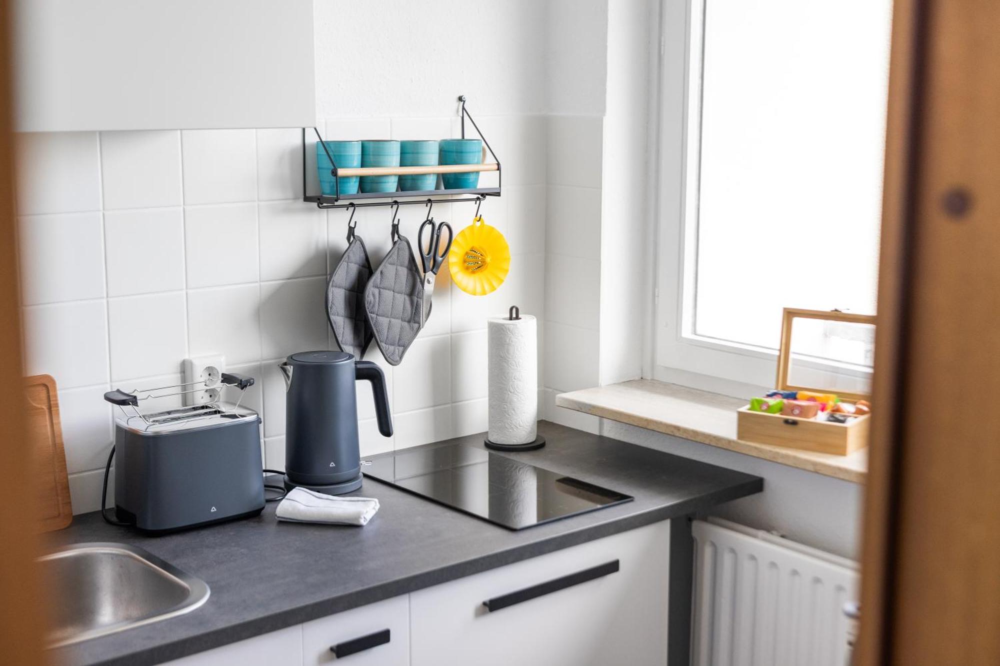Sonniges City-Apartment Mit Suedbalkon Und Parklatz Neusass Екстер'єр фото